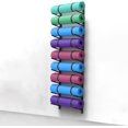 thumbnail image 1 of Yoga Mat Holder 9 Layer Yoga Mat/Exercise Mats Holder Wall Mount, Gym Hanging Foam Roller/Yoga Mat Storage Rack Metal Display Shelf, for School Studio, 1 of 7
