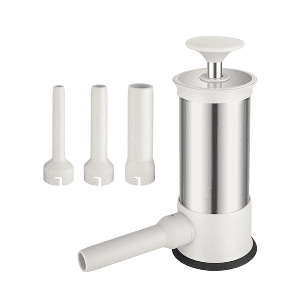 Symkmb Stainless Steel Sausage Meat Stuffer Horizontal Sausage Maker Homemade Kitchen Meat