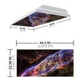 thumbnail image 2 of Octo Lights - Fluorescent Light Covers - 2x4 Flexible Ceiling Light Filters - For Classrooms and Offices - Astronomy 019, 2 of 7