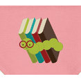 thumbnail image 3 of Inktastic Bookworm Books Reading Baby Bandana Bib, 3 of 4