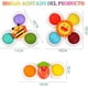thumbnail image 2 of Juguetes Giratorios, 3 Piezas De Juguetes Sensoriales con Ventosas, Juguetes De Baño para Jugar, Aliviar El Estrés, Regalos para Niños Y Niñas, 2 of 7