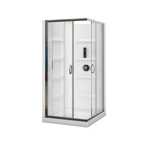 A&E Bath and Shower DANNY-36-CHR-K Shower Kit