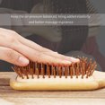thumbnail image 1 of Elastic Air Cushion Comb Bamboo Massage Hair Brush Elastic Air Cushion Comb Soft Massage Comb ANGGREK Soft Massage Comb, 1 of 7
