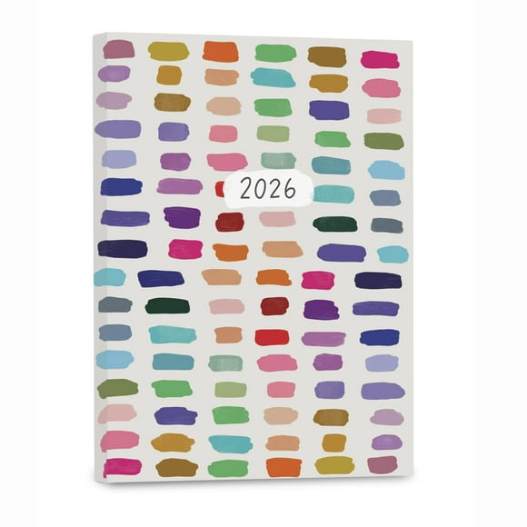 High Note 2026 Planner, 17-Month Weekly & Monthly Softcover Planner; August 2025 to December 2026, 5.75" x 7.5" - Fresh & Colorful
