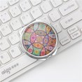 thumbnail image 1 of Portable Three-Grid Metal Pill Box & Jewelry Organizer with Folding Design for Easy Storage, 1 of 6