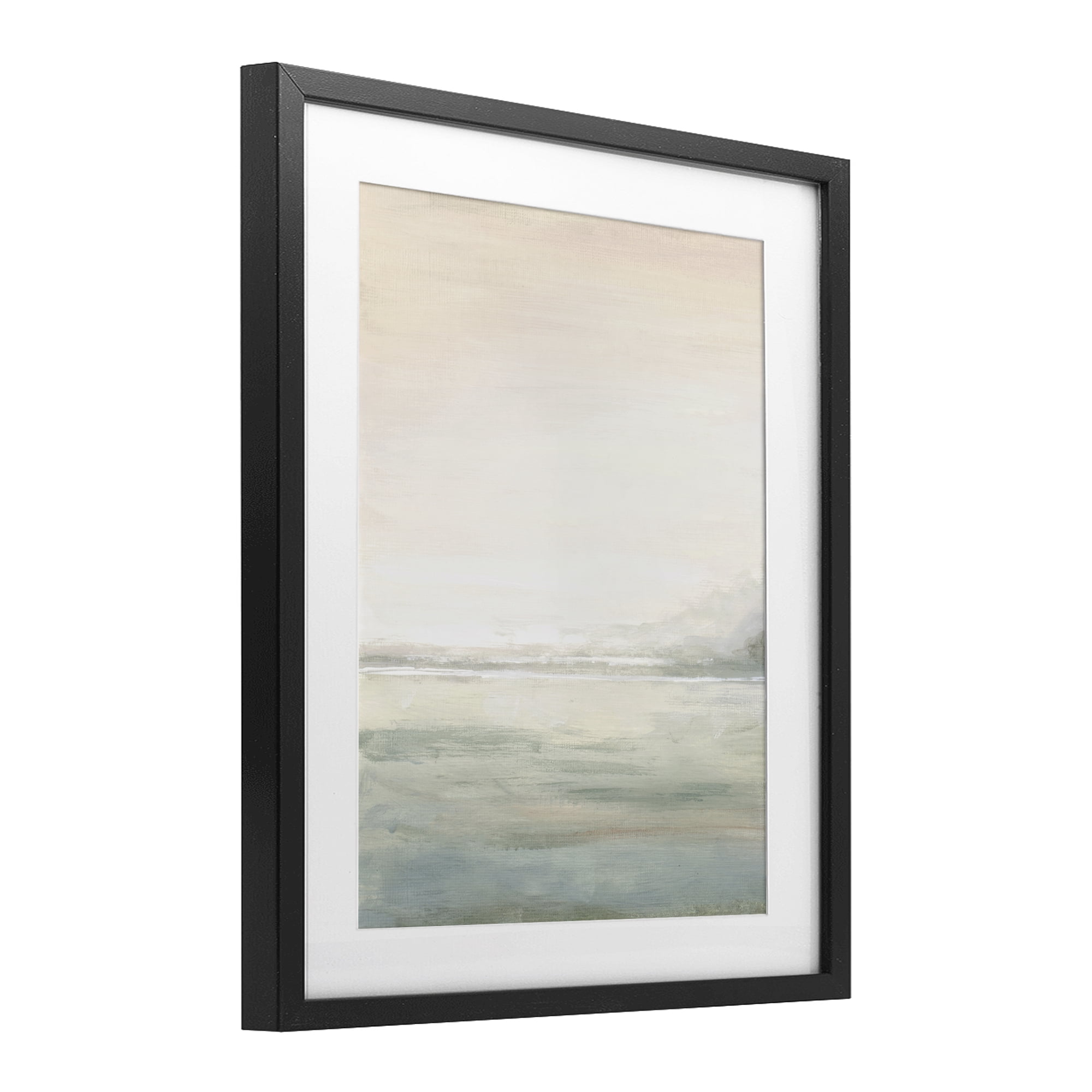 Stupell Industries Light Fog Atmosphere Black Framed Print Under Glass, design by Patricia Pinto