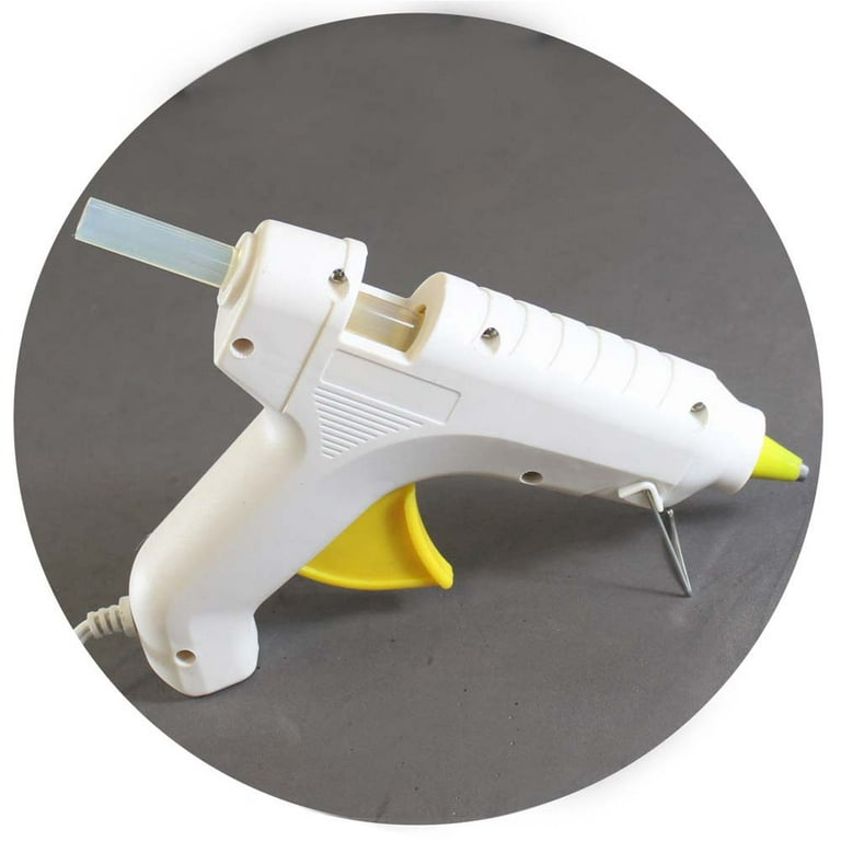 HAUSHOF Mini Hot Glue Gun Kit with 20 Piece Hot Glue Sticks 20W 120V  Protective