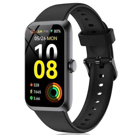 Fitness Tracker for Men Women, 1.47" HD Touch Screen Smart Watch, Bluetooth Call/Make Calls, IP68 Waterproof, 100  Sport Modes, Fitness Watch for Step Compatible with Android/iOS, Pink, Gifts