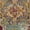 Orange / Light Blue, variant on Safavieh Crystal Miranda Traditional Area Rug