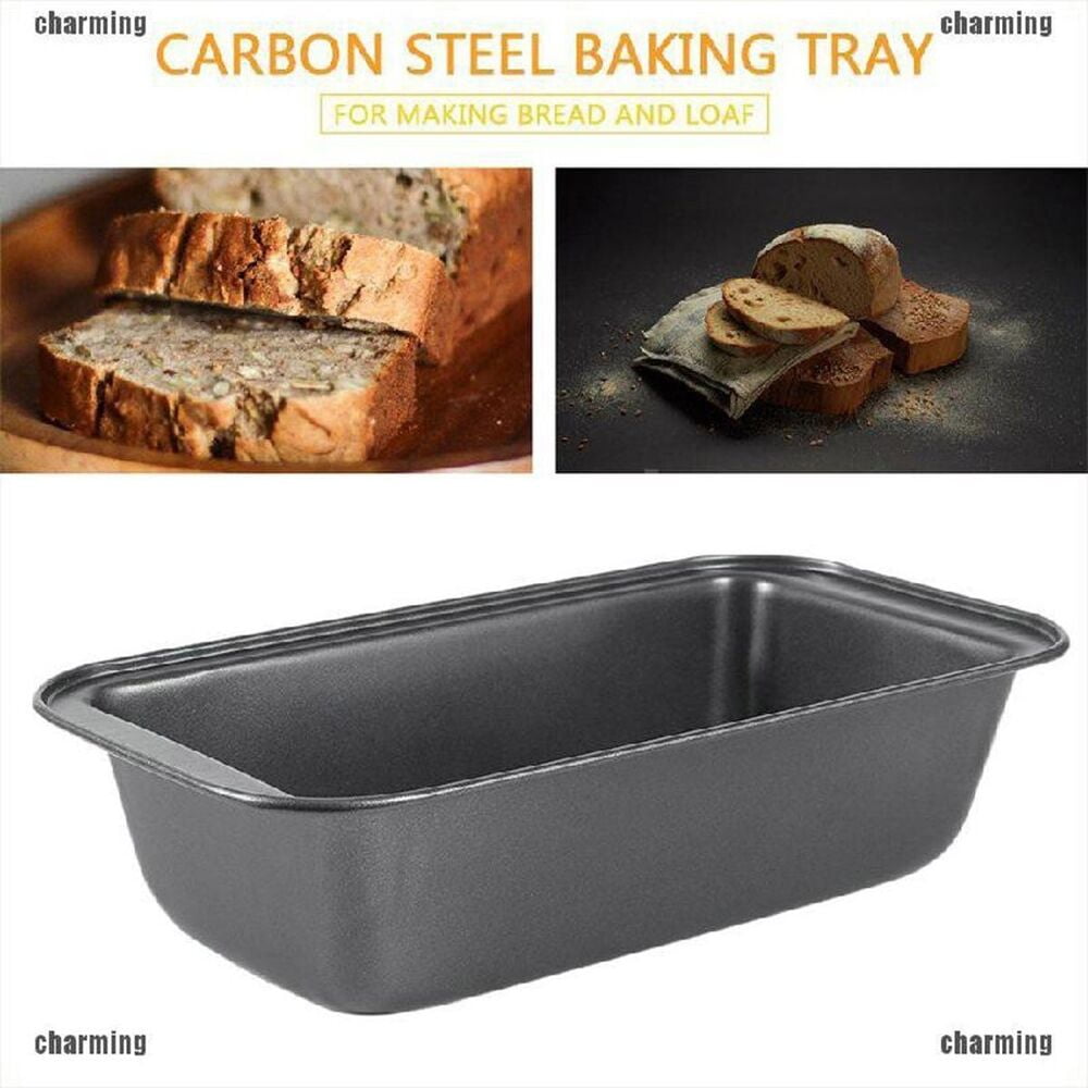 NEW Non-Stick 6 Inch Small Bread Loaf Pans Set Of 2 Cake Dessert Baking Pan