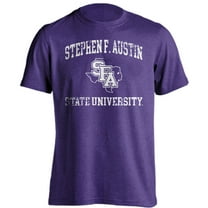 Stephen F. Austin State University Lumberjacks Distressed Retro Short Sleeve T-Shirt