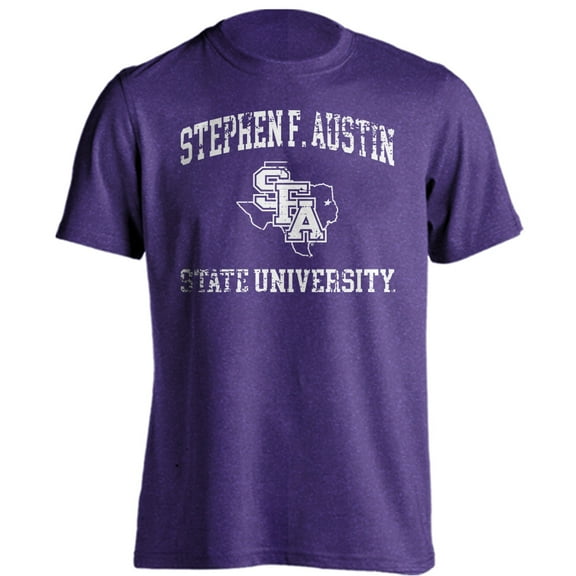 Stephen F. Austin State University Lumberjacks Distressed Retro Short Sleeve T-Shirt
