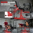 thumbnail image 4 of GIKPAL Leg Extension and Curl Machine,Quick Adjustment Multifunction Leg Curl Machine Leg Extension Machine and Lying Curl Machine for Home Gym, 4 of 8