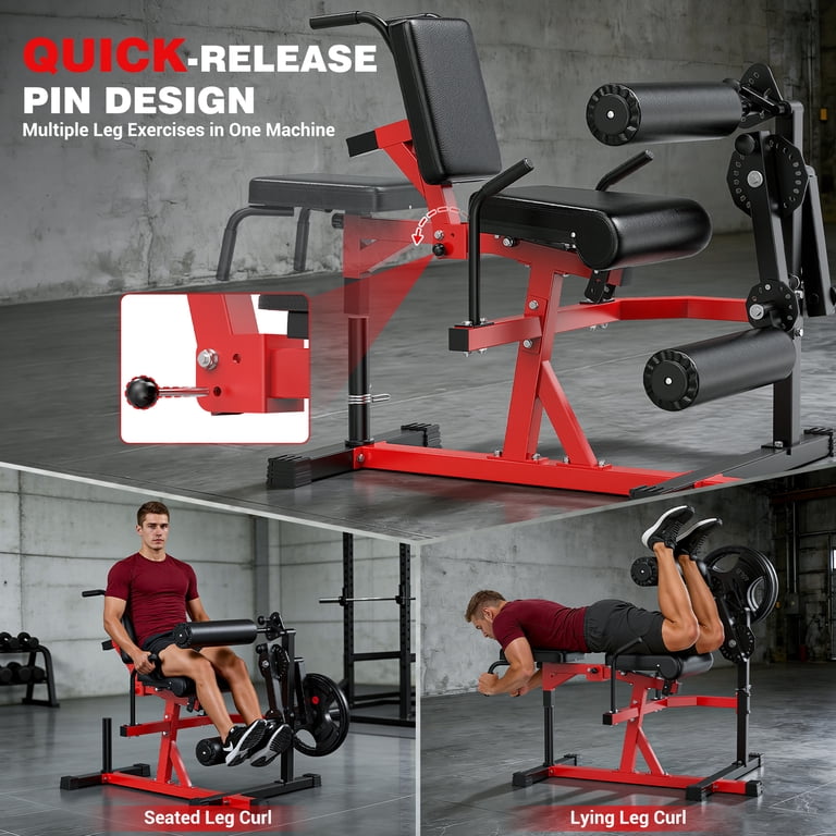 GIKPAL 2-in-1 Leg Extension and Curl Machine photo 4