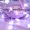Purple-PP-home supplies, variant on LEFTHIGH Home LED Light Fabric Peach Heart String Light 600cm Battery Powered for Girl Room Decoration Valentine's Day Mens Gifts