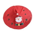 thumbnail image 1 of Tree Base Print Dwarf Christmas Skirt 35In Decor Holiday Mat Christmas Tree Skirt Christmas Tree Decorations, 1 of 6