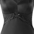 thumbnail image 4 of MOJOGO Women's Lace Undershrts Built-in Bra Cami Tops V-Neck Sleeveless Tank Top for Spring Fall Black XL, 4 of 5
