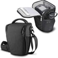 thumbnail image 2 of Mochila para Cámara Fotográfica Profesional, Estuche y Funda para Cámara Réflex con Compartimentos Interiores y Exteriores, Resistente a Salpicaduras, Compatible con Canon, Nikon, Sony y Más, 2 of 5
