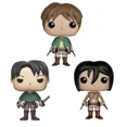 thumbnail image 2 of FUNKO POP Anime Attack On Titan Eren #20 Levi #235 Mikasa Ackermann #21 Figura de vinilo Modelo Colección Juguetes para niños Regalos, 2 of 5