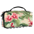 thumbnail image 2 of Herdesigns Tropical Leaf Palm Leaves Floral Carrying Case for Nintendo Switch 2 with 20 Game Card Slots, Portable Travel Carry Case for Accessories and Console, 2 of 8