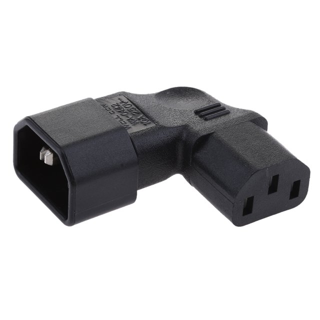 Adaptador de corriente AC Sunnimix C14 a C13 en Ángulo