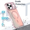thumbnail image 5 of Allytechgroup Glossy Case for iPhone 14 Pro Max, [Compatible with Magsafe] Non-Slip Lightweight Rugged with Lanyard Shockproof Magnetic Back Cover Bumper for iPhone 14 Pro Max Women Girls, Purple, 5 of 5