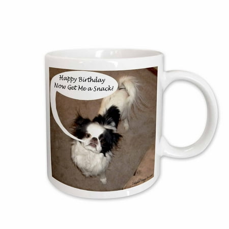 

3dRose Japanese Chin Ceramic Mug 11-ounce