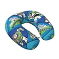thumbnail image 2 of Almohada de viaje Toy Story con espuma viscoelástica en forma de U para el cuello, reposacabezas portátil superligero, ideal para sillas de avión, automóviles, hogares, oficinas, cojines para, 2 of 7