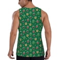 thumbnail image 3 of Haiem Boba Milk Tea Men Workout Tank Top Gym Bodybuilding Sleeveless Muscle T Shirts Athletic Tank Breathable Workout Shirt-X-Large, 3 of 9