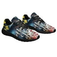 thumbnail image 6 of Happy New Year Maryland Shoes Sneakers for Women Men Black Size 13, 6 of 7