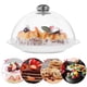 thumbnail image 4 of 2 cubiertas para alimentos, cubiertas para pasteles con asas, cubiertas transparentes para servir pasteles, tapas decorativas para pasteles, protectores de alimentos, 4 of 8