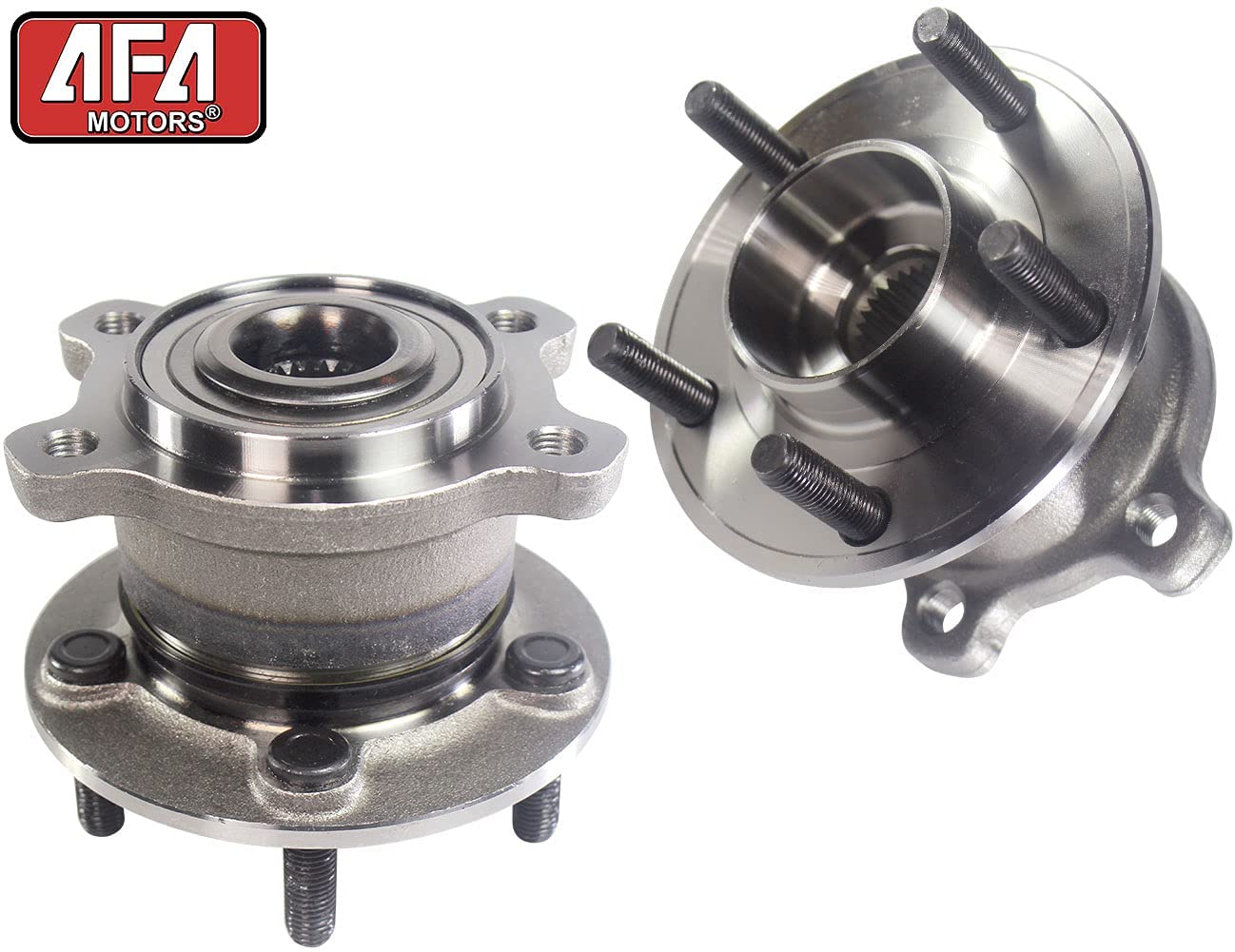 AFA Motors Rear Wheel Hub Bearing Assembly – AWD Pair (Left & Right) – Fits Ford Escape 2013-2018 – 10-Year Warranty