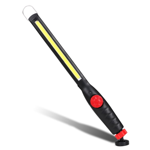 Luz de trabajo con soporte recargable inalámbrico.Luz de trabajo recargable COB inalámbrico LED Linterna Linterna ajustable Lámpara de camping de antorcha accesible Inevent OD002469-02B