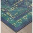 thumbnail image 2 of Mohawk Aurora Area Rug 12786 511 Blue Vines Branches, 2 of 4