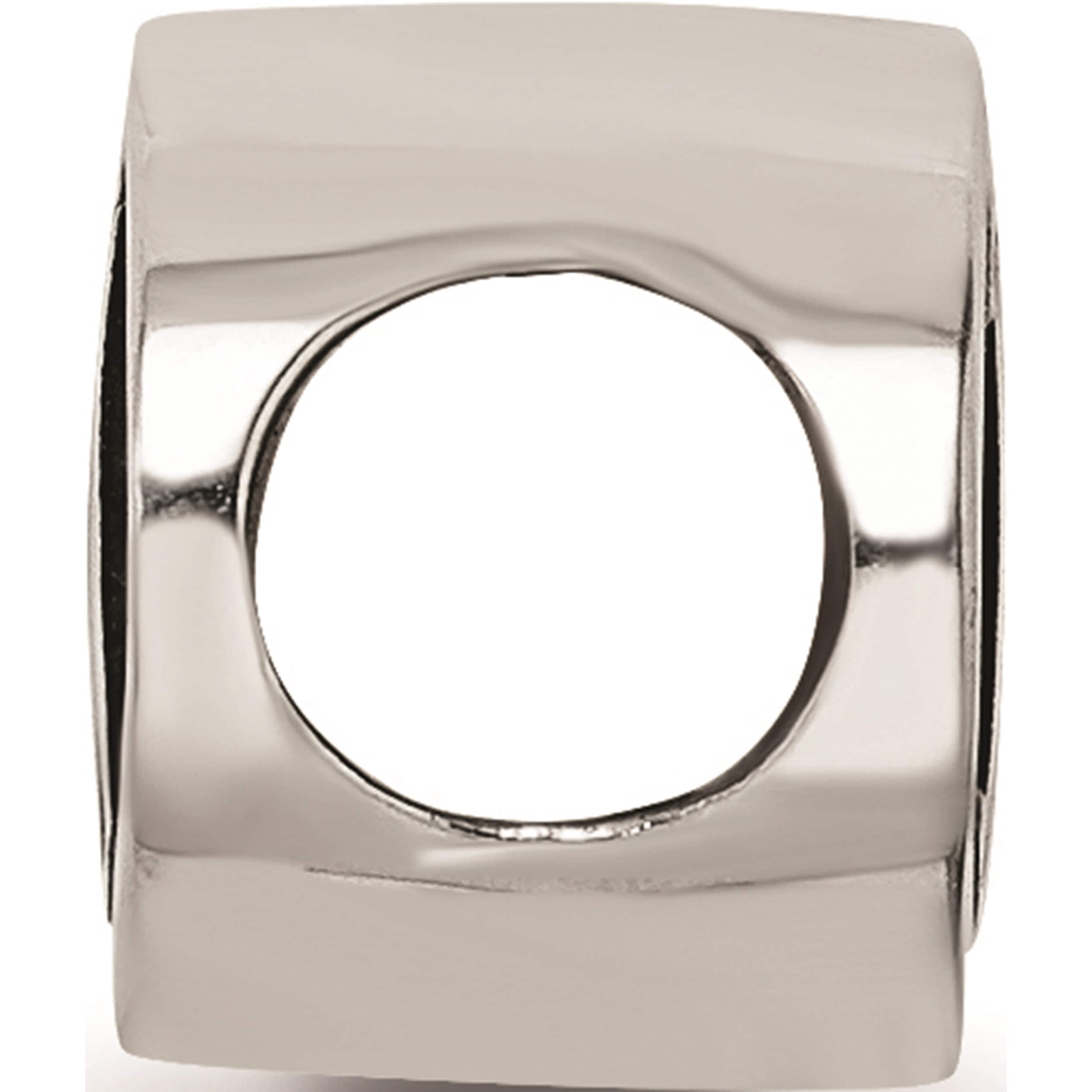 Sterling Silver Logoart Kappa Delta Oval Letters Bead (0.35 X 0.6) Made In United States kd002bd-ss