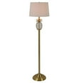 thumbnail image 2 of Décor Therapy PL4335 Dalila Lampadaire, Laiton Poli, Verre Clair, 2 of 5