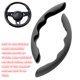 thumbnail image 3 of Riwesomey Embellecedor de marco para volante de coche, pegatina de decoración para camión y automóvil, Kit Interior antideslizante Universal, rojo de Automoción decorativa y accesorios Gris, 3 of 6