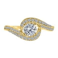 thumbnail image 3 of 1 Ct. Diamond Engagement Ring In 14k Solid Yellow Gold, 3 of 6