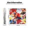 thumbnail image 3 of Lsque Mario Pattern Cosmetic Mirror 2.6 Inch Round Handheld Travel Pocket Makeup Mirror, 3 of 8