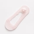 thumbnail image 2 of Clossjun 5 Pairs Women No Show Socks Fashion Breathable Lace Socks Non Slip Invisible Socks Daily Wear Low Cut Ankle Socks Back To School Pink, 2 of 3