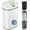 Matte - White, variant on iTouchless 13 Gallon Oval Touchless Sensor Trash Can with Odor Filter, Fingerprint-Proof Stainless Steel, 50L Automatic Kitchen Garbage Bin, Smart Hands-Free Motion Lid, Quiet Soft-Close