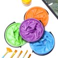 thumbnail image 2 of Water Bucket Multifunctional Portable Foldable Retractable Bucket For Art Brush Calligraphy Wash Pen, 2 of 7