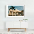 thumbnail image 2 of Palacio Municipal, Cozumel - San Miguel de Cozumel Quintana Roo Mexico Photography Architecture Palm Tree Tropical Vintage City Travel Poster Art Deco White Framed Wall Art Print 5 x 7 inches, 2 of 3