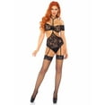 thumbnail image 3 of Leg Avenue Women's 2 PC Lace Bandeau and Teddy Set, 3 of 5