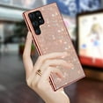 thumbnail image 6 of Compatible with Galaxy S22 Ultra Diamond Case Cute Bling Glitter Rhinestone Crystal Shiny Sparkle Protective Electroplate Plating Bumper Luxury Fashion Protection Cover for Women Grils, 6 of 13