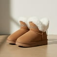thumbnail image 3 of bebe Girls' Boots – Fuzzy Winter Boots for Girls with Faux Fur and Bow, Cozy Winter Boots for Little Kid/Big Kid, 3 of 9