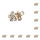 thumbnail image 3 of Jumpingount Catch Clip Side Sweet Korean Hairpin Mini Crystal Ins Hair Claw Jewelry Bang para mujeres Shopping Picnic White-Mini Blanco-Mini 10piezas, 3 of 6