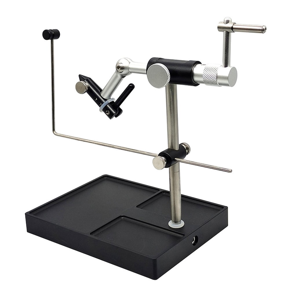 Fly Tying Vise Tying Fishing FliesJig Lures Fly Tying Tool Bobbin Holder Rotary