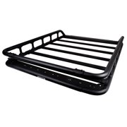 Go Rhino 5935362T SRM500 - 65 Flat Platform Roof Rack With Side & Rear Rail Kit