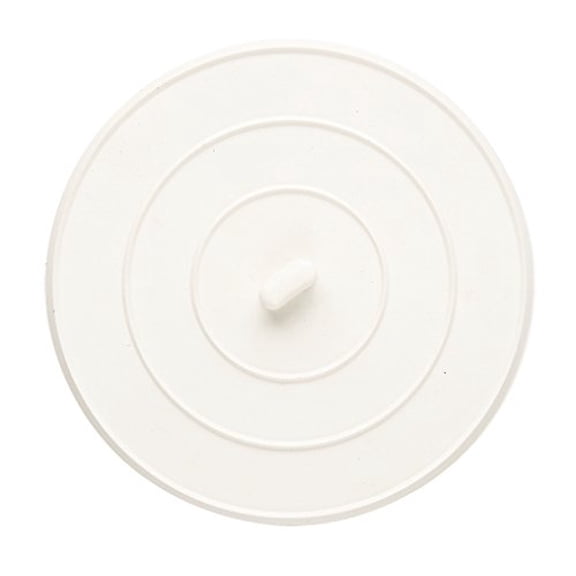 Plumb Pak 5 in. Dia. White Rubber Sink Stopper